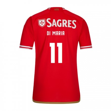 Benfica Lisabon Lisabon Di Maria 11 Koti 2023-24 - Jalkapallo Pelipaidat (S/S)